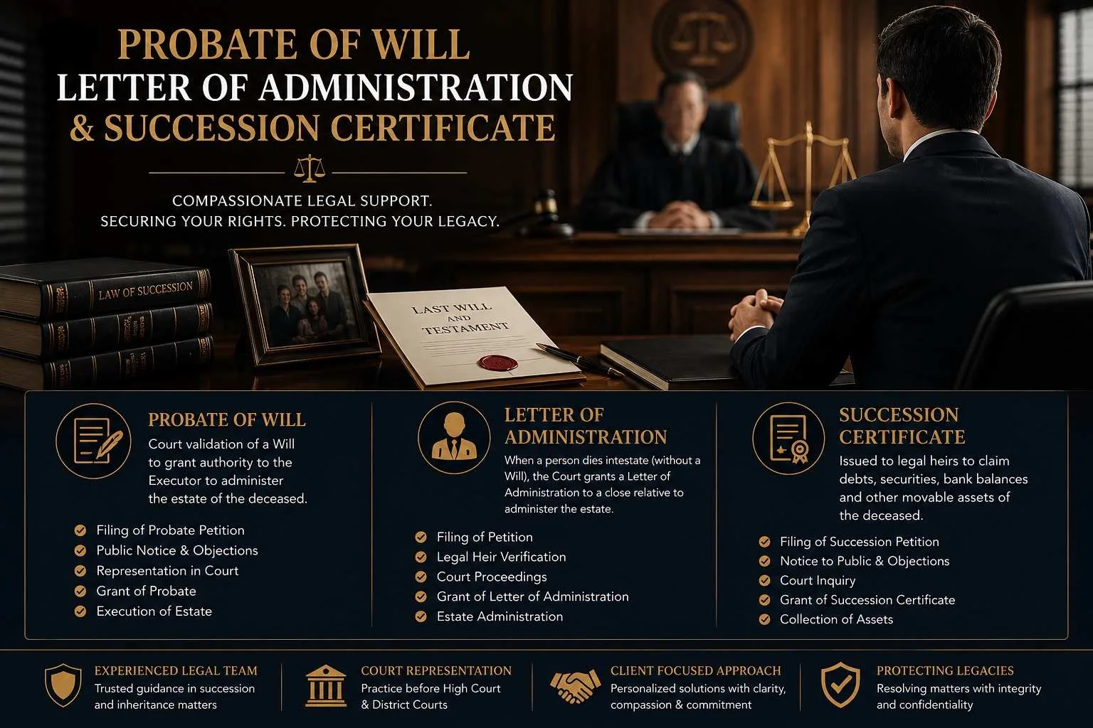 Best Probate Lawyer in Delhi | Letter of Administration & Succession Certificate Lawyer Best Probate Lawyer in Delhi , Letter of Administration Lawyer in Delhi , Succession Certificate Lawyer in Delhi Best Probate Advocate in Delhi , Letter of Administration Advocate in Delhi , Succession Certificate Advocate in Delhi , Best Will lawyer in Delhi , Advocate Rohit Dandriyal , Advocate Rohit Gour