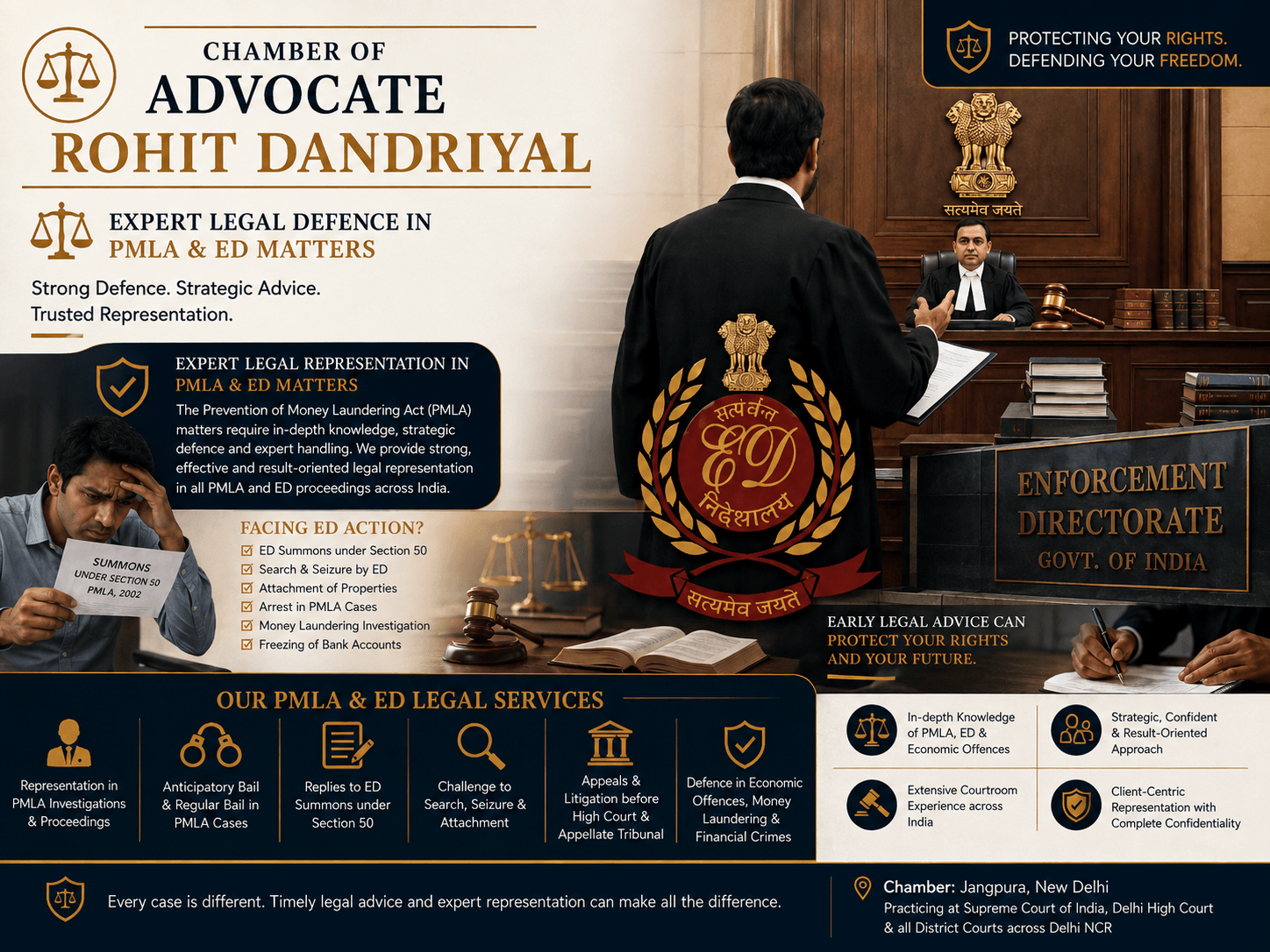 PMLA Advocate in Delhi | ED & Money Laundering Lawyer in India  Best PMLA Lawyer in Delhi , Best ED Lawyer in India , Money Laundering Lawyer Delhi , Enforcement Directorate Advocate , PMLA Bail Lawyer , Economic Offence Lawyer , Section 50 ED Summons Lawyer, Best PMLA bail lawyer in Delhi