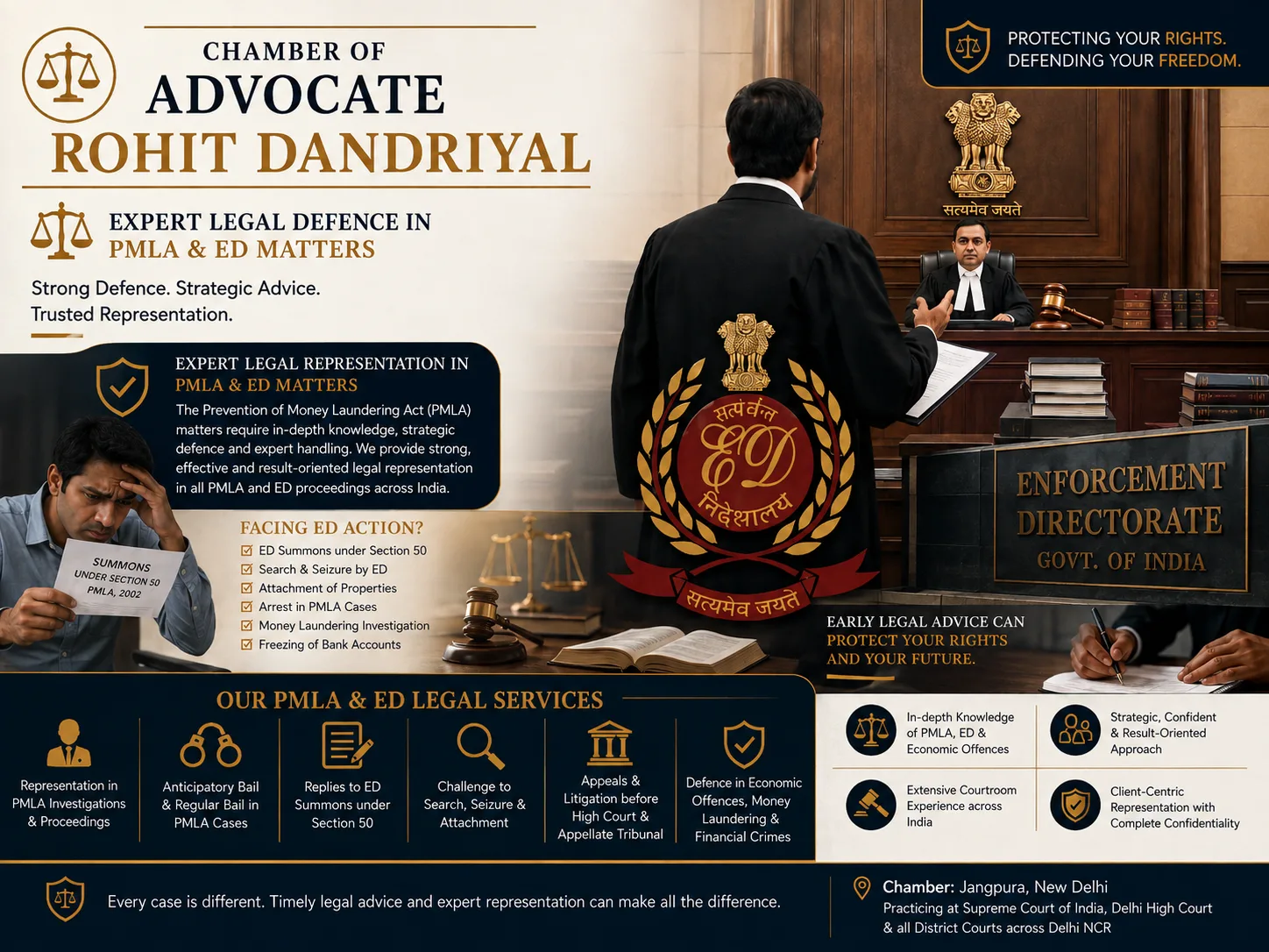PMLA Advocate in Delhi | ED & Money Laundering Lawyer in India  Best PMLA Lawyer in Delhi , Best ED Lawyer in India , Money Laundering Lawyer Delhi , Enforcement Directorate Advocate , PMLA Bail Lawyer , Economic Offence Lawyer , Section 50 ED Summons Lawyer, Best PMLA bail lawyer in Delhi